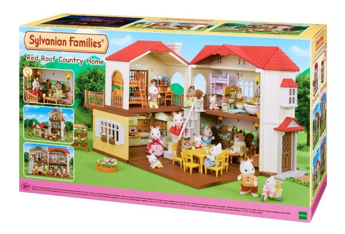 Sylvanian Families Casa Grande Con Luces 05302sy Premium Color Marrón