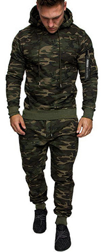 Sudadera Pantalones Conjunto De Dos Piezas Masculino