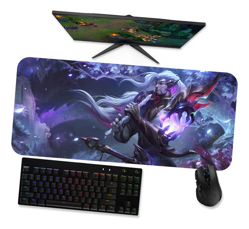 Mousepad Gamer Gigante-90x40 Yasuo Dragão Dos Sonhos 1