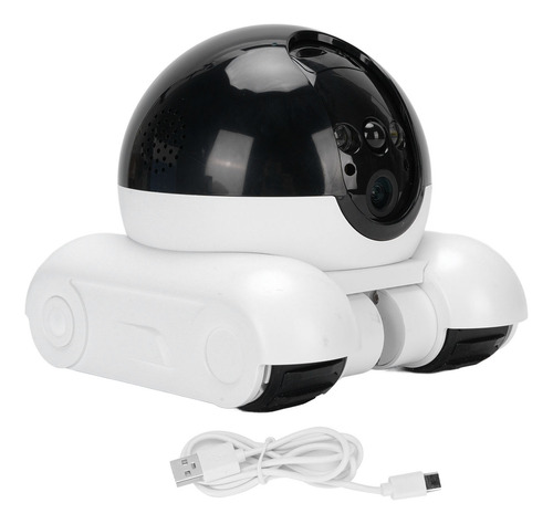 Cámara Para Mascotas Wifi 1080p, Doble Lente Giratoria, Bidi