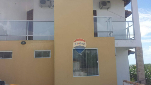 Casa Com 4 Dormitórios À Venda, 260 M² - Centro - Tibau/rn - Ca0088