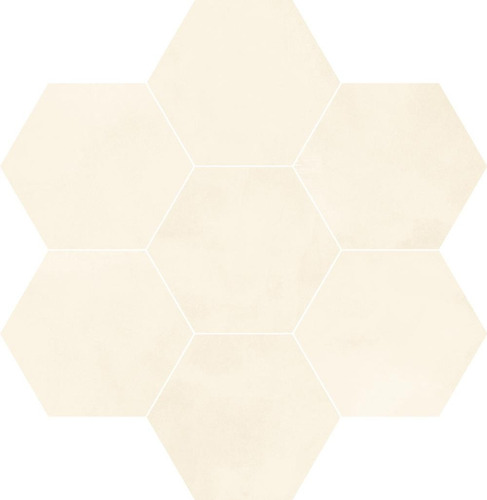 Porcelanato Europeo Hexagonal Berlín Exa Bone 21 X 26