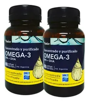 Comprar Kit X2 Omega 3 Concentrado Y Purificado Softgel X 60 Natier