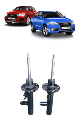 Par Amortecedor Dianteiro Audi Q3 Tdi 18 19 20 21 22 Sensor