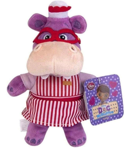 N/d Jr Doc Mcstuffins Hallie Hippo Bean Bag - Peluche De Muñ