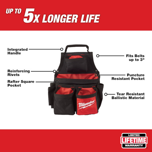 Bolsa Para Carpintero Para Cinturón Milwaukee 48228121