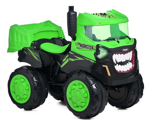 Camión Eléctrico Prinsel Monster 12v Verde