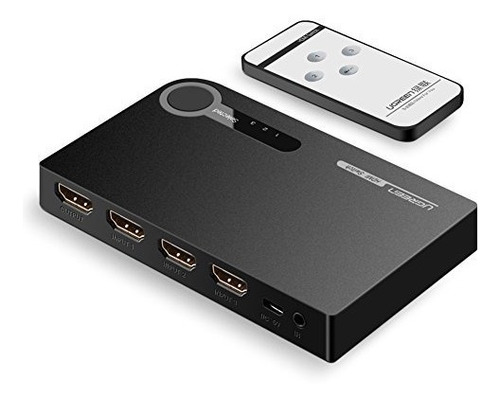 Ugreen Hdmi Switch 4k 3 Puertos Hdmi Switcher Hub Splitter 4