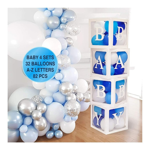 Set Decoración Para Baby Shower Y Cumpleaños