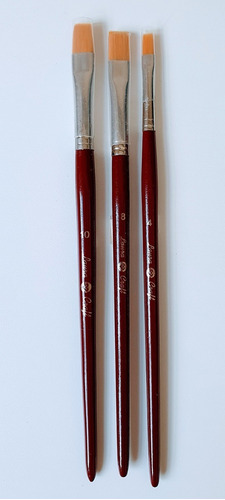 Imagen 4 de 4 de Pinceles Laura Craft Set Chatos