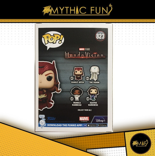 Funko Pop Marvel - Scarlet Witch 823 Special Edition Glows (Usado)