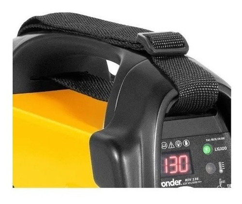 Solda Inversora Vonder Tig Eletrodo 130a Riv136 Bivolt