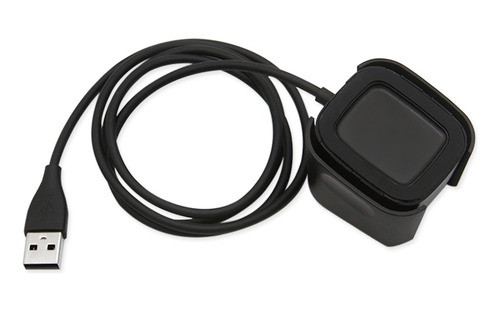 Cargador Compatible Con Fitbit Versa 1 O Versa Lite Negro