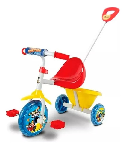 Triciclo Tiny Mickey Con Canasto