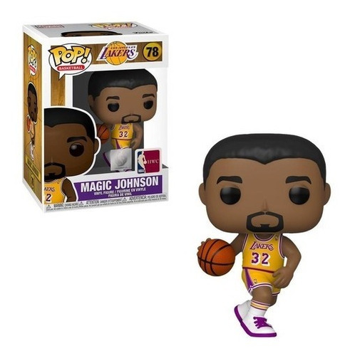 Funko Pop Magic Johnson #78 Nba La Lakers