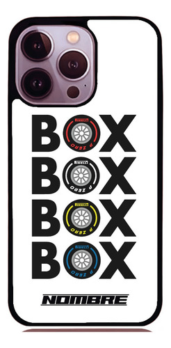 Funda F1 Box Box Box Infinix Personalizada