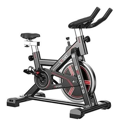 Bicicleta Spinning Kimbow Profesional Con Monitor Cardiaco