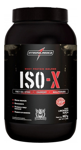 Iso-x 907gr - Darkness - Whey Protein - Integralmedica