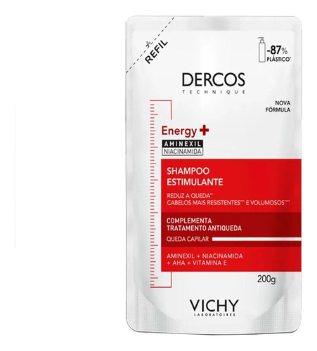 Kit Vichy Antiqueda Shampoo Refil 200g + Condicionador 200ml