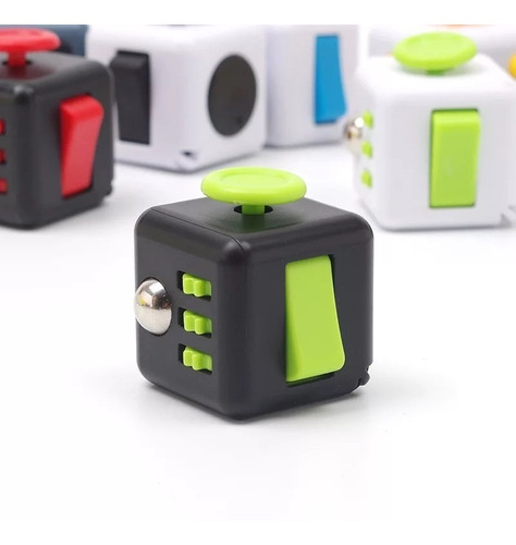 Fidget Cube Cubo Anti Estrés Anti Ansiedad Meses Sin Intereses