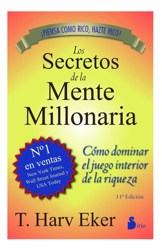 Imagen 1 de 1 de Libro Los Secretos De La Mente Millonaria De T. Harv Eker