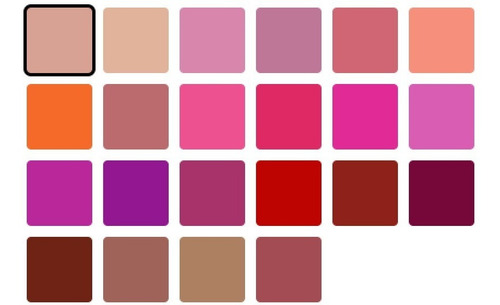 Labial Liquido Matte Indeleble Adara Paris C/u Color