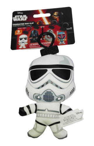 Peluche Llavero Star Wars Stormtrooper 14cm Disney