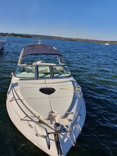 Lancha Focker 255 Cabinada Ano 2007 Motor Evinrude 200