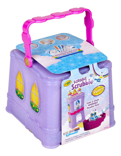 Crayola Scribble Scrubbie Peculiar Pets, Palace Playset Con