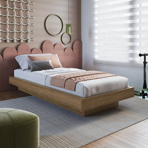 Cama De Solteiro Suspensa 80/90 Zurique