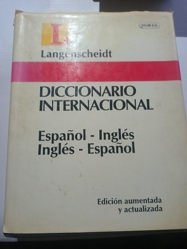 Diccionario Internacional Langenscheidt Inglés Español Esp