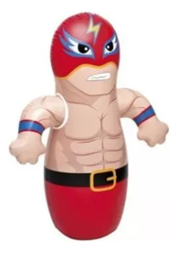 Muñeco Inflable Luchador Punching Bag Para Niño 