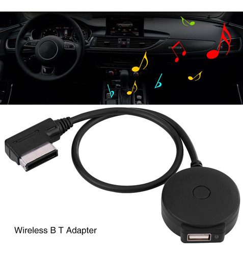 Q Coche Ami Mdi Bluetooth Audio Aux Hembra Cable Adaptador
