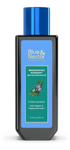 Blue Nectar Cabello Fuerte, Aceite De Cuero Cabelludo Salud.