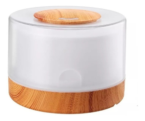 Purificador Humidificador Ambientes Luz Led 500 Ml Bamboo