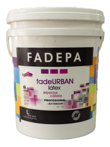 Látex Fadepa Profesional Exterior 10 Litros Blanco