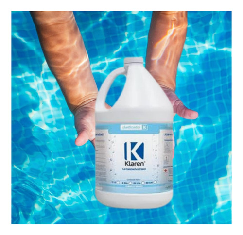 Clarificador Klaren Para Eliminar Agua Turbia De Albercas 4l