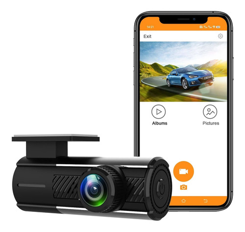 Baohz Dash Cam Frontal 1080p Wifi Dashcams Camara Para