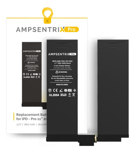 Batería Ampsentrix Para iPad Pro 11 2da Gen (2020)
