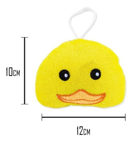 Imagen 3 de 6 de Esponja De Ducha Infantil Pato