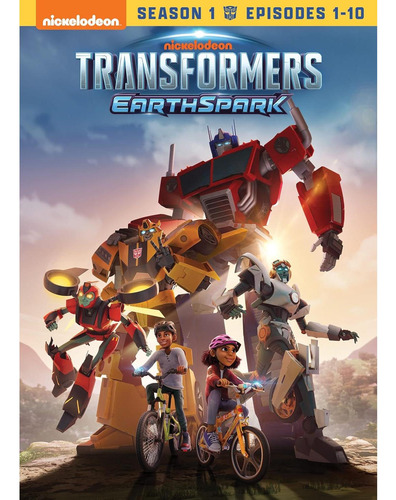 Transformers: Earthspark Dvd - Temporada 1 - Episodios 1-10
