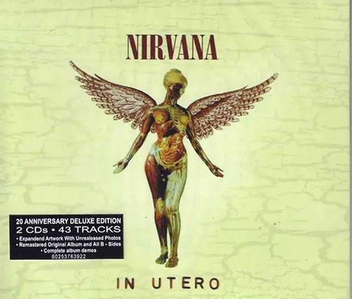 Cd Nirvana In Utero 20 Anniversary Deluxe Edition 43 Tracks