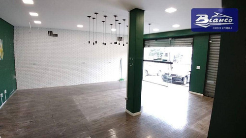 Imagem 5 de 16 de Salão Na Av. Paulo Faccini Para Alugar, 82 M² Por R$ 6.000/mês - Centro - Guarulhos/sp - Sl0147