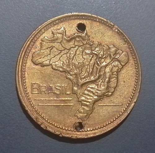 Moeda De 1 Cruzeiro Brasil De 1945 (Usado)