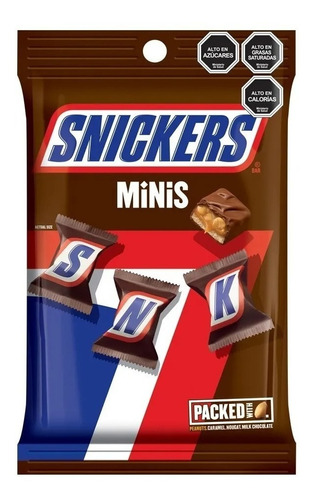 Snickers Minis Travel Edition Pack De 3x125 G