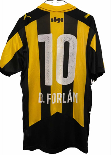 Camiseta Peñarol Diego Forlan Talle M Impecable 100%original