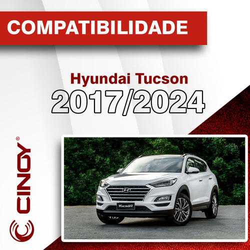 Kit 3x Palheta Limpador Para-brisas New Tucson 2017 A 2024