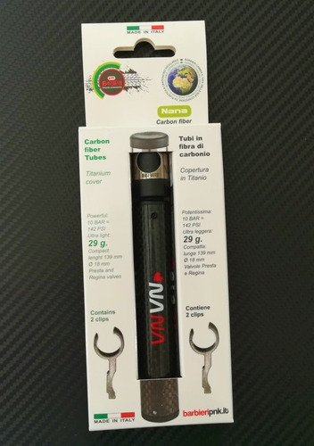 Barbieri Pnk, Micro Bomba De Fibra De Carbono Y Titanio