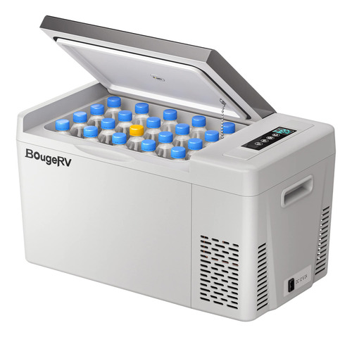 Bougerv - Congelador Portatil Para Coche, 12 V, Refrigerador