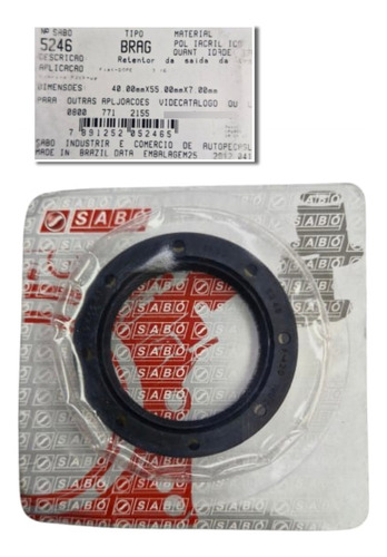 Estopera De Leva Fiat Palio Sienna 1.3 Fiorino Fire